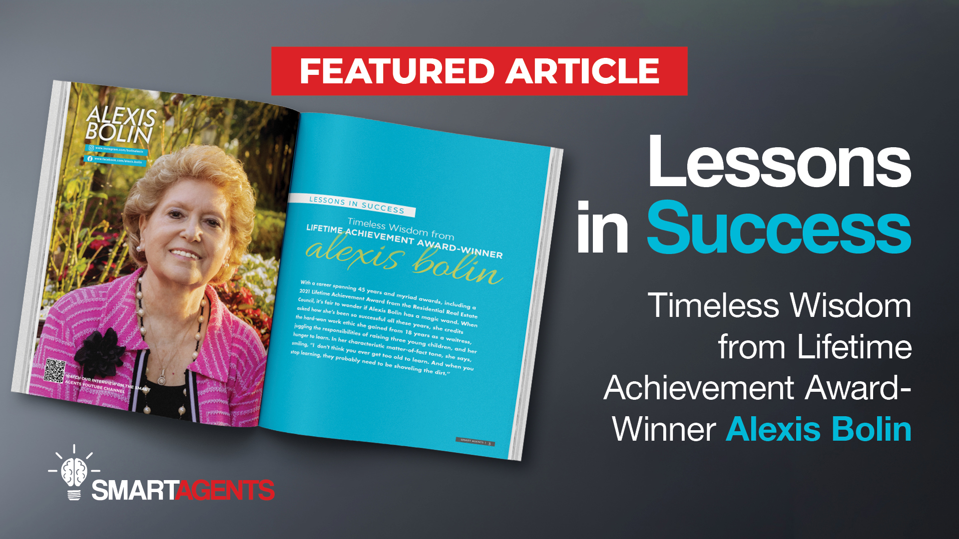 Timeless Wisdom from Lifetime Achievement Award-Winner Alexis Bolin